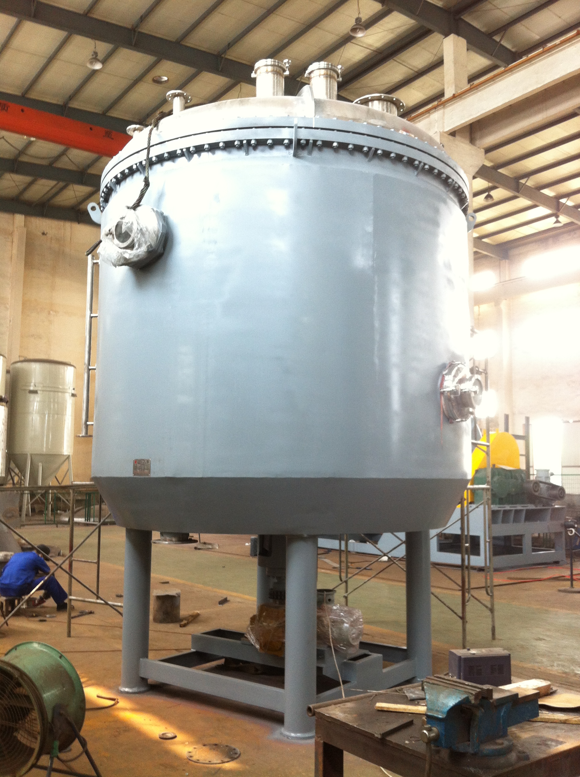 磷酸鐵鋰盤式干燥機、鋰電池烘干機